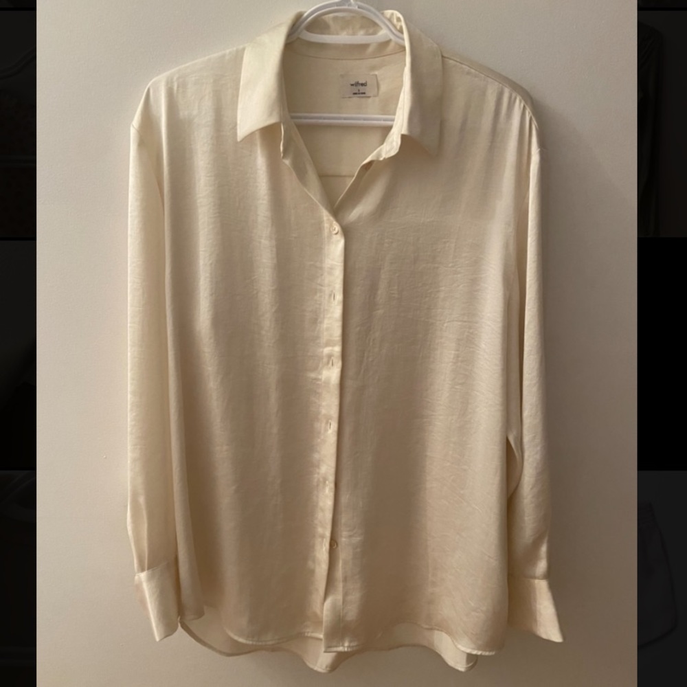 Wilfrid free silk blouse - Aritzia